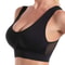 S To 7XL Plus Size Grid Air Hole Wireless Sports Bra For Yoga Running 1