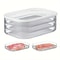 Stackable Refrigerator Storage Container With Lid For Meal Prep And Food Organization 6