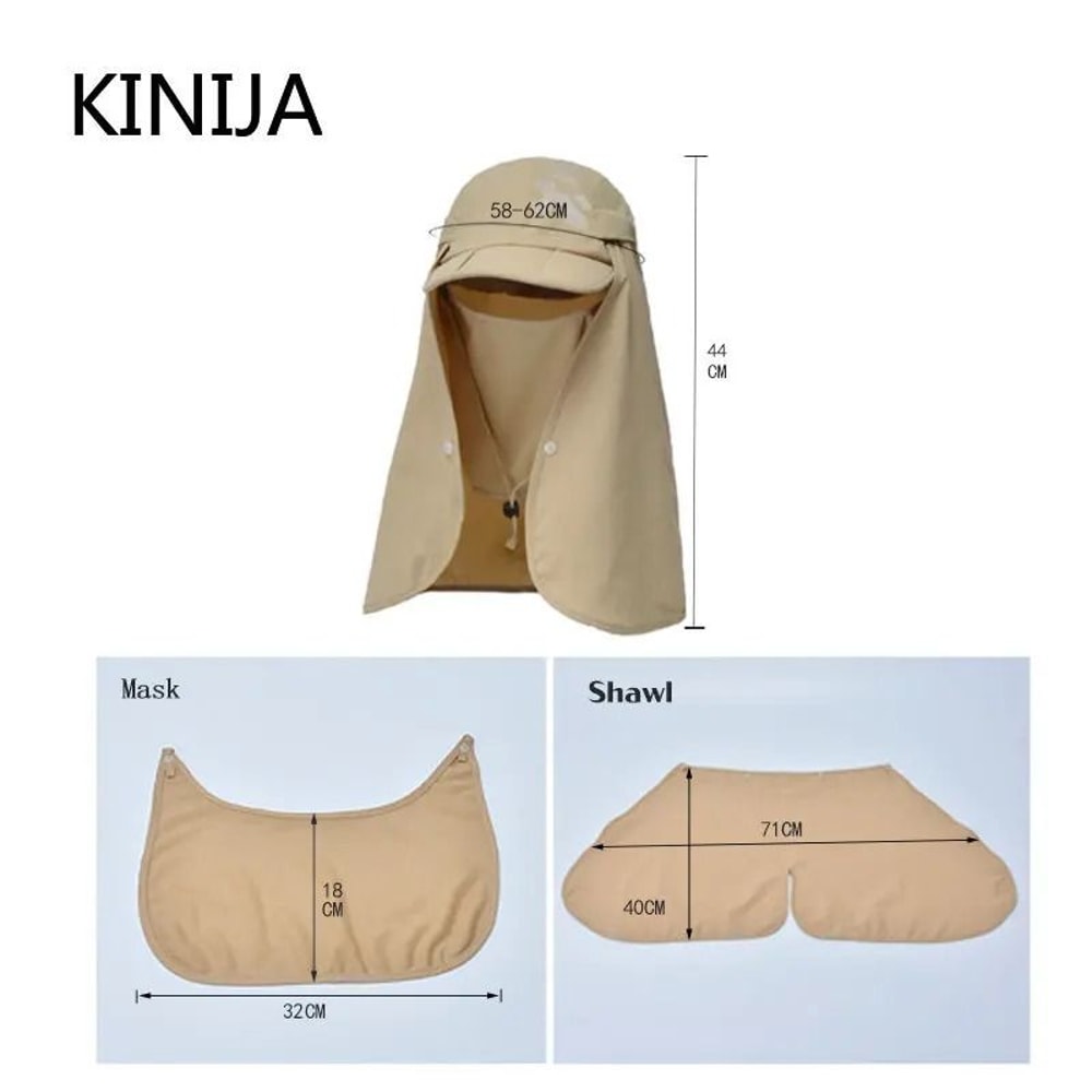 Foldable Quick Drying Waterproof 360 Degree Visor Sun Hat For Men And Women 5