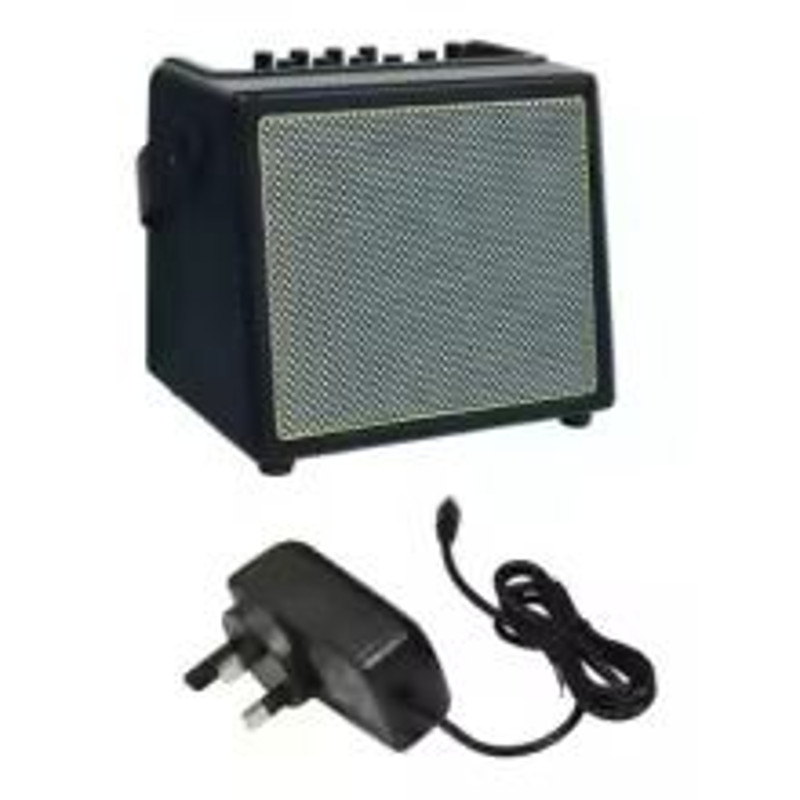 Rowin Rechargeable 30W Bluetooth Acoustic Guitar Amplifier With Reverb And Chorus Effects 6