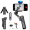 3 Axis Smartphone Gimbal Stabilizer With AI Face Tracking For IPhone And Android Vlogging 8