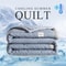 Lightweight Japanese Style Summer Quilt With Washable Cotton Polyester Blend For Skin Friendly Comf 0