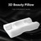 3D Memory Foam Beauty Pillow For Side Sleepers With Anti Wrinkle Design And Cervical Neck Support 0