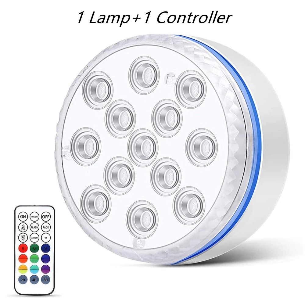 Waterproof Submersible LED Pool Light With Remote Control And 13 RGB LEDs For Pool Aquarium And Pon 6