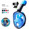 Full Face Snorkeling And Diving Mask With Anti Fog Design For Kids And Adults 0