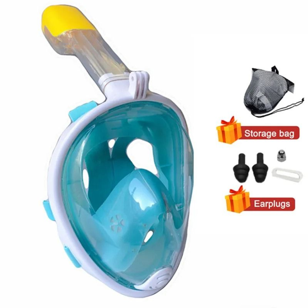 Full Face Snorkeling And Diving Mask With Anti Fog Design For Kids And Adults 5