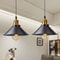 Vintage LED Pendant Light With Iron Lampshade For Kitchen Dining Bedroom And Loft Home Decor 2