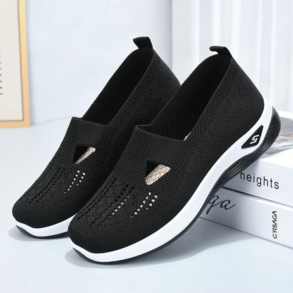 Breathable Barefoot Orthopedic Walking Sneakers With Arch Support And Non Slip Sole For Women 3
