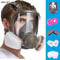 Full Face Gas Mask With Filter For Industrial Safety Spraying And Formaldehyde Protection 5