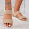 Womens Flat Sandals With Anti Slip Sole And Comfortable Black Lace Up Design For Everyday Wear 7