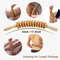 Curved Wooden Massage Roller Stick For Lymphatic Drainage And Anti Cellulite Therapy 5