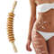 Curved Wooden Massage Roller Stick For Lymphatic Drainage And Anti Cellulite Therapy 7