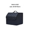 Foldable Car Trunk Organizer Box With Large Capacity And Leather Finish For Tools And Emergency Sto 12