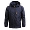 Mens Waterproof Hooded Windbreaker Jacket For Camping Hiking And Outdoor Sports 7