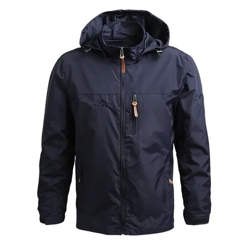 Mens Waterproof Hooded Windbreaker Jacket For Camping Hiking And Outdoor Sports 7