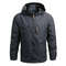 Mens Waterproof Hooded Windbreaker Jacket For Camping Hiking And Outdoor Sports 8