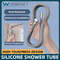 Silicone Shower Head Hose Bendable Anti Winding Explosion Proof Flexible Water Hose For Bathroom Us 0