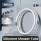 Silicone Shower Head Hose Bendable Anti Winding Explosion Proof Flexible Water Hose For Bathroom Us 11