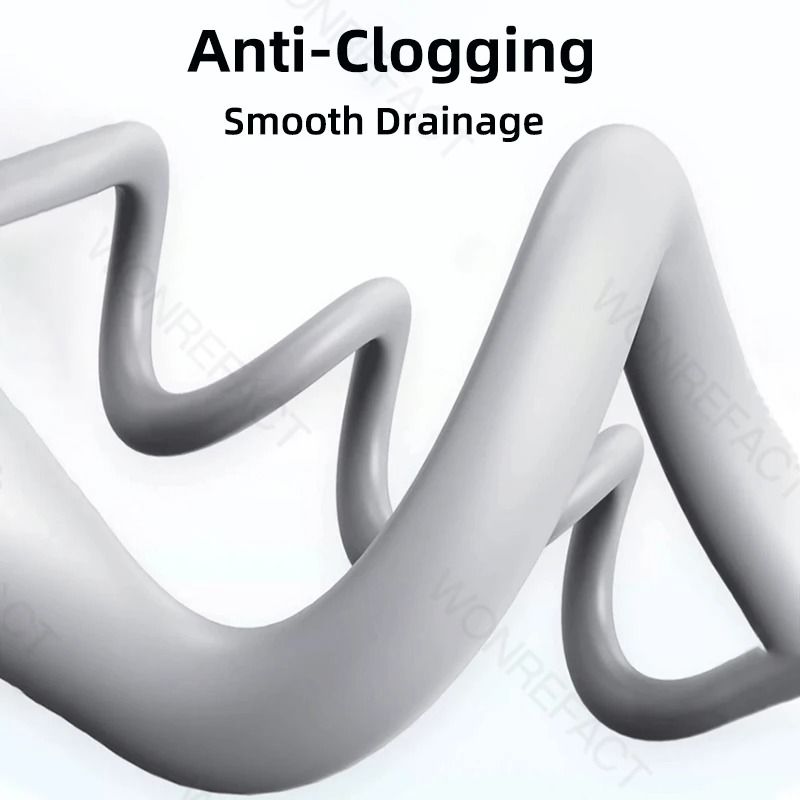 Silicone Shower Head Hose Bendable Anti Winding Explosion Proof Flexible Water Hose For Bathroom Us 2
