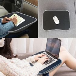 mumucc multifunctional laptop desk with cushion and built in mouse pad for bed couch or travel work