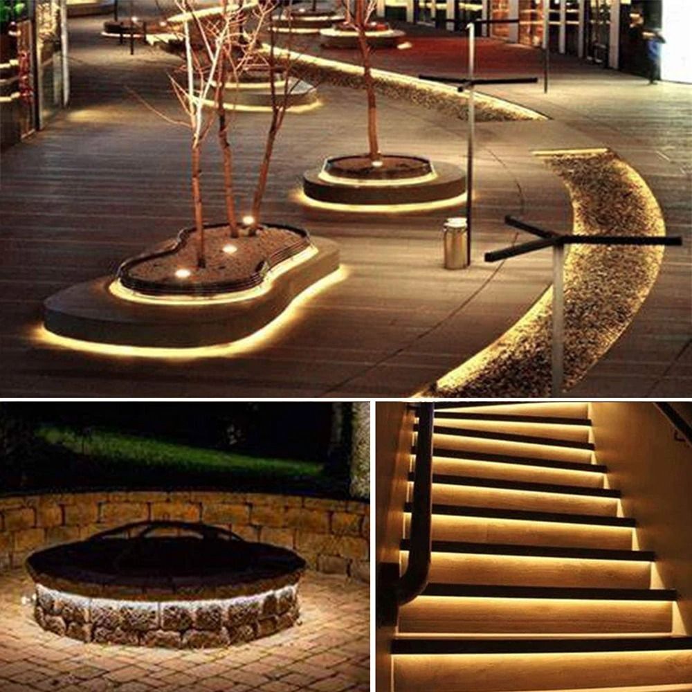 Outdoor Solar LED Strip Light Strip With IP65 Waterproof 5M Light Strip Suitable For Outdoor Courty 1