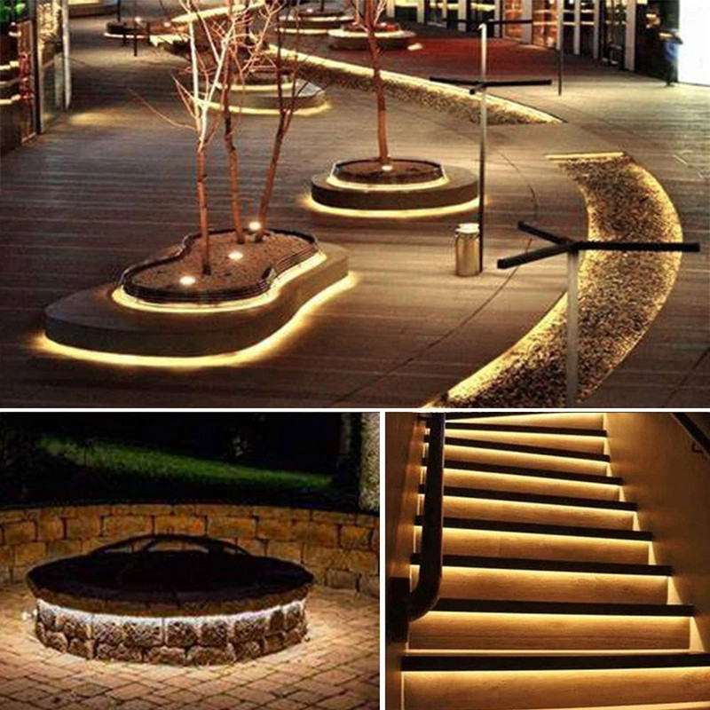 Outdoor Solar LED Strip Light Strip With IP65 Waterproof 5M Light Strip Suitable For Outdoor Courty 1