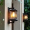 Outdoor Wall Lamp Metal Waterproof Outside Wall Lights AC90 260V Exterior Wall Lighting For Hotel V 0