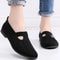 Summer Mesh Slip On Mother Shoes For Women Lightweight Breathable Non Slip Casual Sports Sneakers 3