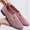 Summer Mesh Slip On Mother Shoes For Women Lightweight Breathable Non Slip Casual Sports Sneakers 8