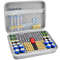 Battery Organizer Storage Box With Tester For AA AAA 9V C D Batteries Home Garage Holder Case 12