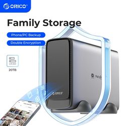 orico mini type-c network attached storage box – personal diskless nas for automatic backup and remote access
