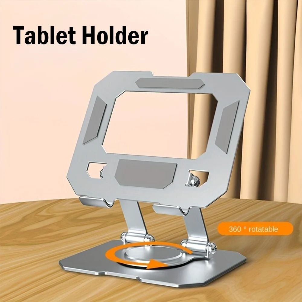360 Degree Rotatable Adjustable Desktop Tablet Stand For IPad And Tablets 47 To 12 Inch 0