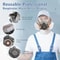 Half Face Gas Respirator Mask With Dust And Chemical Vapor Filters For Painting And Work Safety 2
