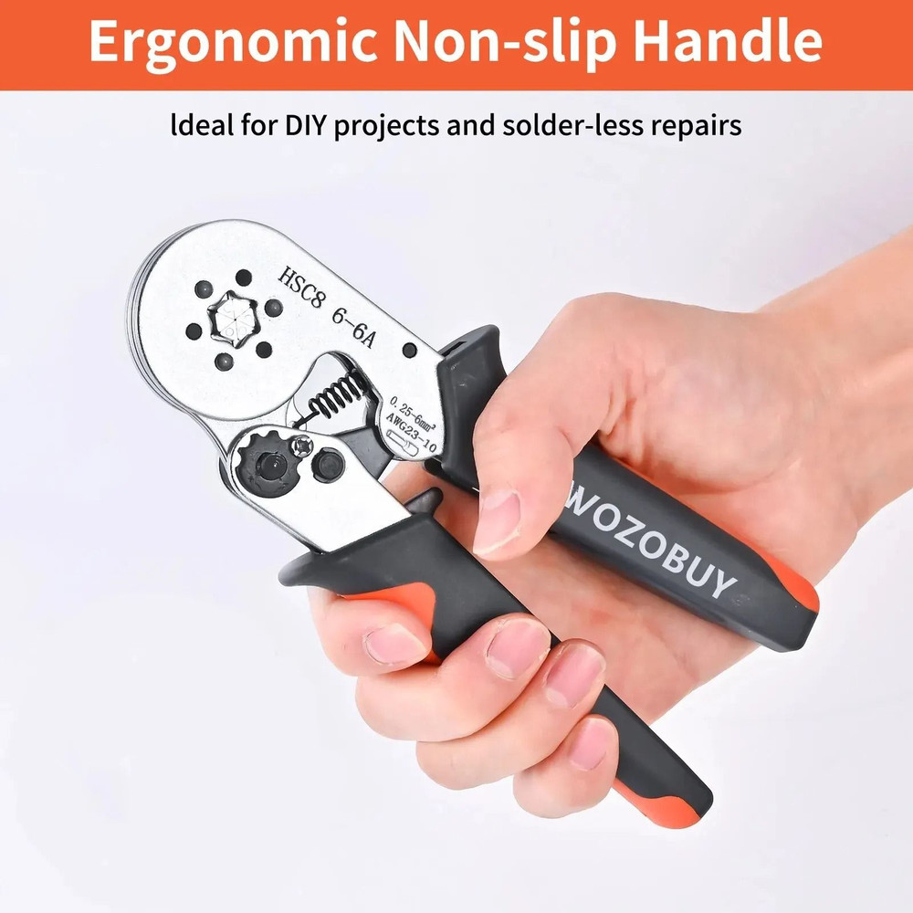 Ferrule Crimping Tool With Precision Pliers For Electrical Wire Terminal Repair And Connection 5