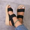Women Slingback Wedge Sandals With Lightweight Thick Sole For Summer Outdoor Comfort 1