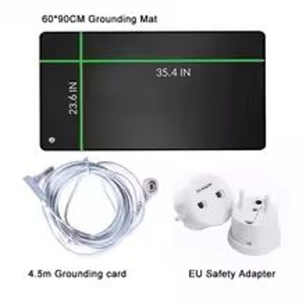 90x60cm Grounding Mat With Earthing Cable For Sleep EMF Recovery And Electrostatic Discharge 7