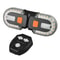 Wireless Bicycle Turn Signal Light With LED Taillight And USB Rechargeable Remote Control For Safe 6