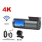 4K Dash Cam With WiFi GPS And Parking Mode For Cars With Loop Recording And G Sensor 8