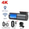 4K Dash Cam With WiFi GPS And Parking Mode For Cars With Loop Recording And G Sensor 9