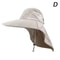 Wide Brim Sun Hat With Neck Flap And Adjustable Fit For Outdoor UV Protection 6