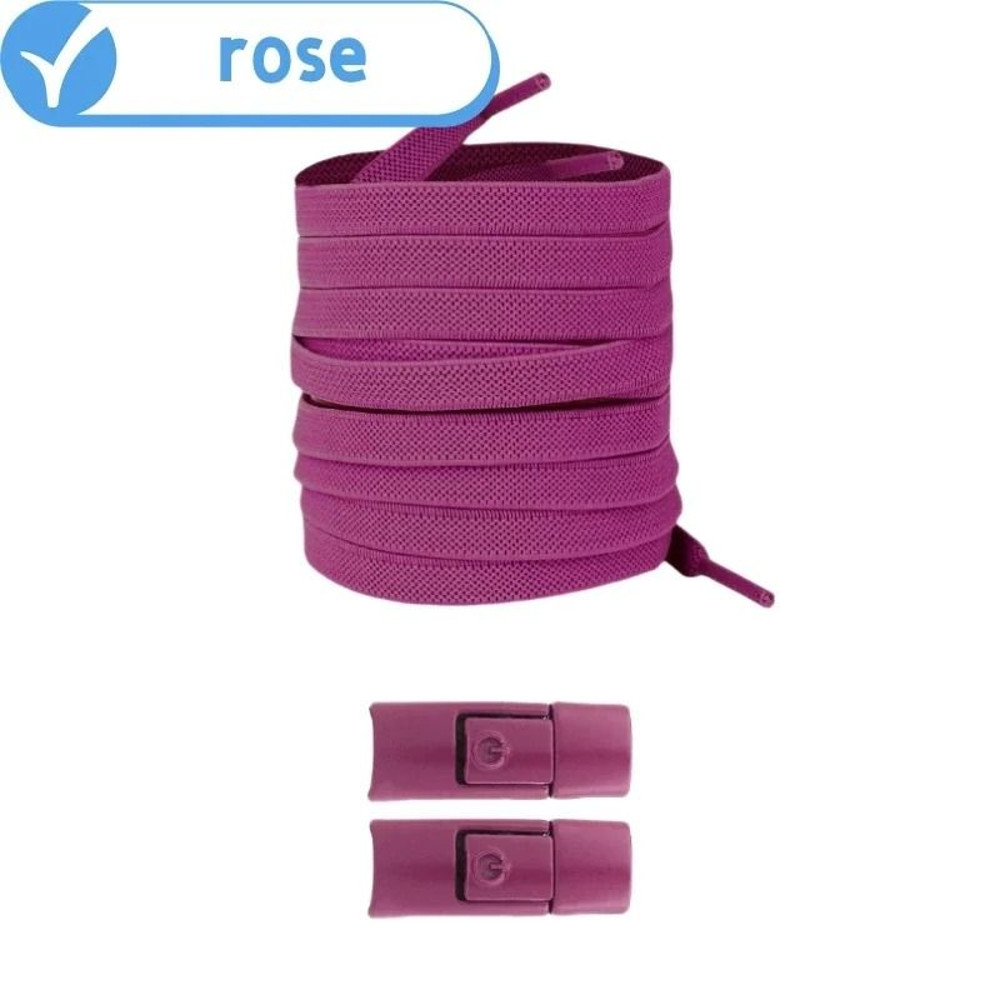 Elastic No Tie Shoelaces With Press Lock For Kids And Adults With Flat 8mm Design For Sneakers And 18