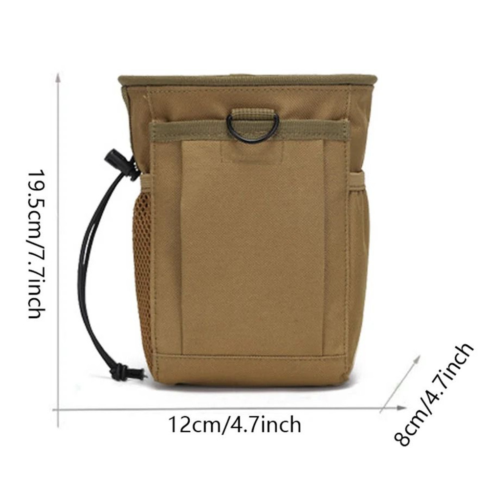 Outdoor Tactical Dump Pouch With 3 To 5L Capacity And MOLLE Compatibility For Waist Or Utility Belt 3