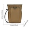 Outdoor Tactical Dump Pouch With 3 To 5L Capacity And MOLLE Compatibility For Waist Or Utility Belt 3