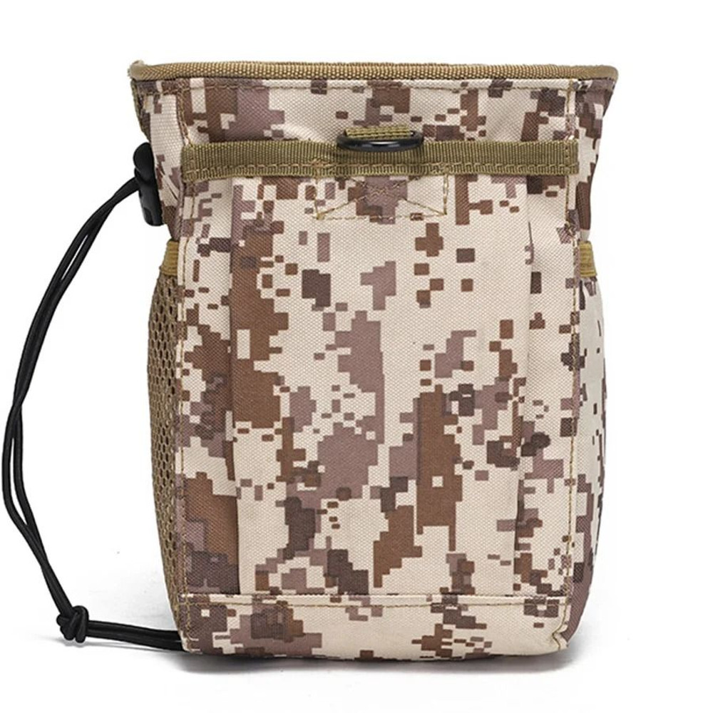 Outdoor Tactical Dump Pouch With 3 To 5L Capacity And MOLLE Compatibility For Waist Or Utility Belt 7