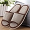 Linen Indoor Slippers For Men And Women With Anti Slip Sole And Soft Comfortable Design For Daily H 1