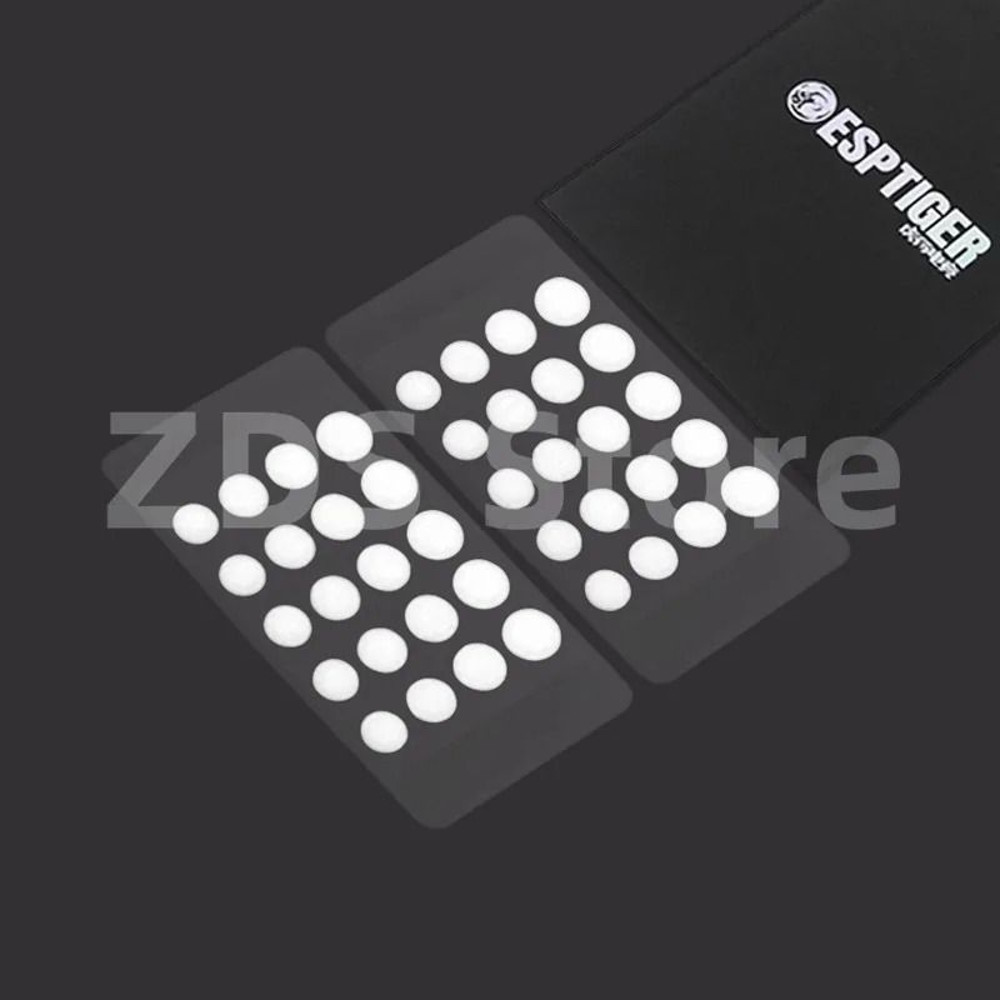 40PCS Esptiger ICE V2 Foot Stickers With Arc Edge For DIY Mouse Grip Precision In Multiple Sizes 2