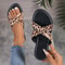 Women Summer Flat Sandals With Square Toe And Crisscross Strap Design For Beach And Daily Casual We 13