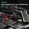 Portable Car Jump Starter With Air Compressor And 3000A Peak Battery Pack For Gas And Diesel Engine 1