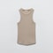 Women Retro Washed Ribbed Tank Top With Stretch Fit And Workwear Style For Casual Everyday Wear 3