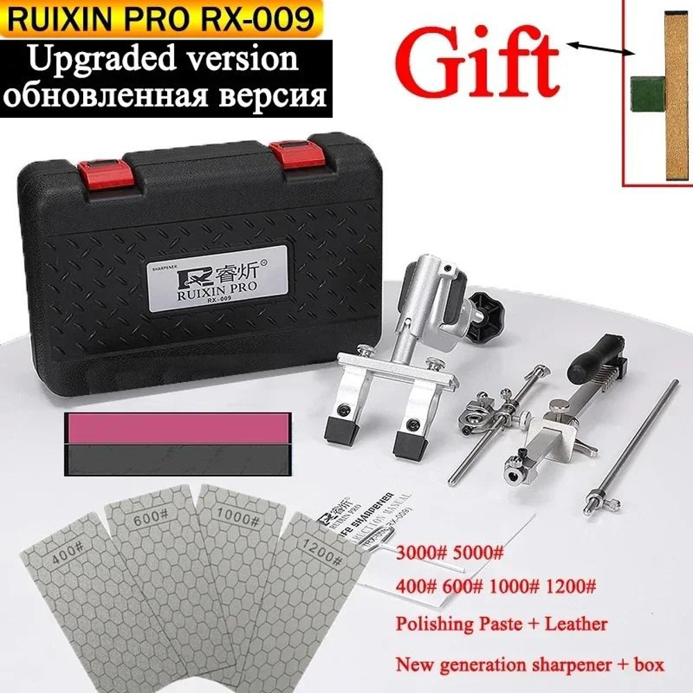 Ruixin Pro RX009 Knife Sharpener With 360 Degree Flip And Constant Angle Grinding Tool 13